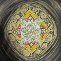 نقاشی|تابلو، نقاشی، عکس|تهران, امام زاده عبدالله|دیوار