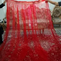 پرده حریر ۴ متر در ۶ متر|پرده، رانر، رومیزی|سبزوار, باهنر|دیوار