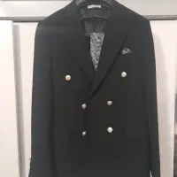 کت شلوار همراه کفش نو