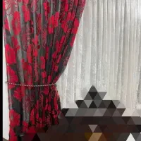 قالیچه و پادری پرده|فرش|آستانه اشرفیه, |دیوار