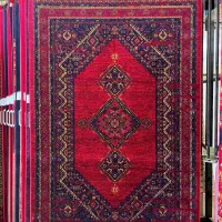 فرش بلوچی(فرش لاکی)|فرش|اصفهان, کوجان|دیوار