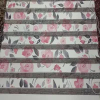 پرده زبرا گلدار