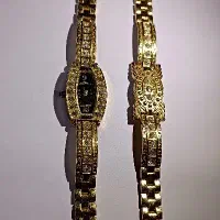 ست ساعت مچی و دستبند ( اصل ، رنگ ثابت )