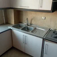 کابینت ام دی اف همراه سینک و هود|آب‌چکان و نظم‌دهنده ظروف|فردیس, خیام شرقی|دیوار