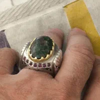 فیروزه رکاب دستساز قدیمی