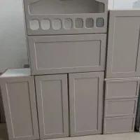 یک دست کابینت ام دی اف|مصالح و تجهیزات ساختمان|قم, انسجام|دیوار