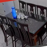 میز غذاخوری شش نفره. جنس چوب