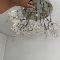 سه عدد لوستر خانگی در حد نو