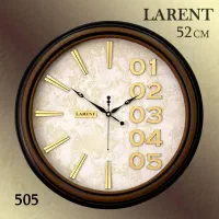 ساعت دیواری عدد خطی جدیدترین باضمانت موتور ارامگرد