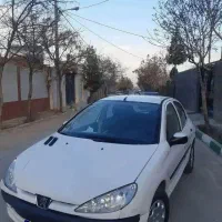 پژو 206 سفید ۹۱|خودرو سواری و وانت|مشهد, فردوسی|دیوار