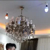 لوستر برنز ۲۴ شاخه