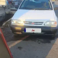 خودرو پراید سفید