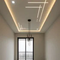 طراحی،تولید و اجرای لاین نوری