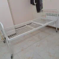 تخت بیمارستانی فلزی جک دار