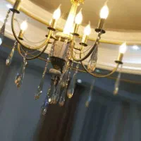 دو عدد لوستر 5 شاخه کلاسیک نونو