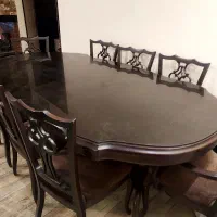 میز وصندلی حیاطی ولوازم قدیمی