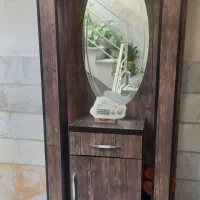 جاکفشی وآویز لباس آینه دار