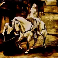 تابلو فرش دستباف چله ابریشم مارکدارگودیوا ۸۰ در ۶۰