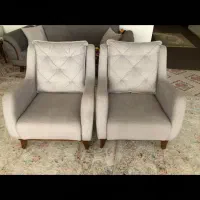 دو عدد مبل یک نفره در حد نو دونه ای 3میلیون