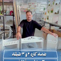 استند شلف دیواری لوازم ارایشی و حمام همه کاره ۳مدل|کتابخانه، شلف، قفسه‌های دیواری|مشهد, نرگس (شهرک غرب)|دیوار