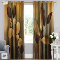 پرده طرح پاییزی