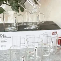 استکان مربع و گرد پیرکس|ظروف سرو و پذیرایی|کوهدشت, |دیوار