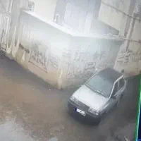 پراید ۱۴۱ آبی نقره ای سقفش مشکی