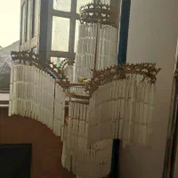 لوستر کریستالی در حد نو