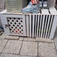 قفس چوبی مرغ و خروس