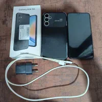 گوشی سامسونگ a34 حافظه128/8 همراه شارژر انکرa2146