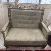 مبلمان برنجی ۴ نفره|مبلمان خانگی و میز عسلی|تهران, هروی|دیوار