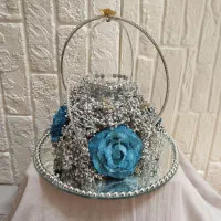 تزیینات حرفه ای سینی حنا بندان|خدمات پذیرایی، مراسم|قم, صفائیه|دیوار