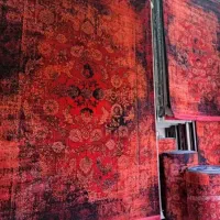 کناره گبه فرش افشان خشتی گلزار|گلیم، جاجیم، گبه|قم, شهدا|دیوار