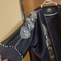 مانتو عبایی کار دست سنگ دوری شده