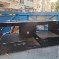 میز تلویزیون در حد نو .صفحه شیشه