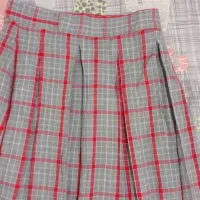 دامن تمام پلیسه چهارخونه|لباس|تالش, هشتپر|دیوار