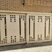 فروش درب اهنی ریلی دو لنگه کاملا سالم