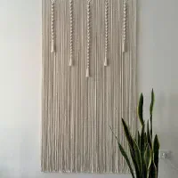 پرده مکرومه|پرده، رانر، رومیزی|جم, |دیوار