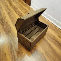 باکس چوبی طرح صندوقچه