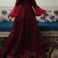 لباس مجلسی سنگ دوزی شده بدون ریزش تنخور بسیار شیک|لباس|شیراز, شریف‌آباد|دیوار