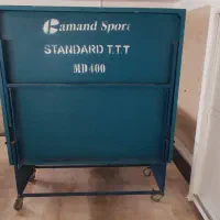 میز پینگ پنگ رامند مدل md400 تاشو ۴ چرخ کارکرده