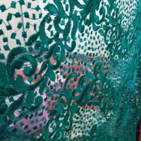 پارچه گیپورمکه خوشرنگ 1/5متروچندچادردیگر|لباس|تبریز, |دیوار