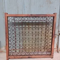 پنجره فرفورژه قاجاری قدیمی