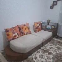 مبل 8 نفره ال با میز وسط و کنج