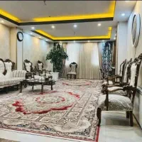 ۱۱۰متری طراحی روشن لوکس با حس راحتی