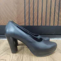 کفش مجلسی مشکی چرم