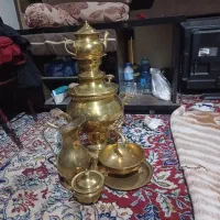 سماور بسیار قدیمی|کلکسیون اشیاء عتیقه|گرگان, |دیوار