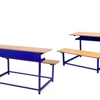 نیمکت متصل دانش آموزی نیمکت مدرسه|صندلی و نیمکت|بجنورد, |دیوار