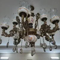 لوستر سلطنتی برنجی