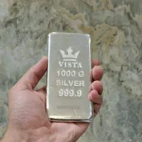 شمش نقره 1کیلویی مستقیما از بنکداری اصلی ساچمه طلا